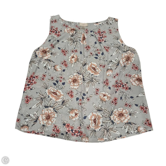 Tank Top By Loft In Grey, Size: Xl