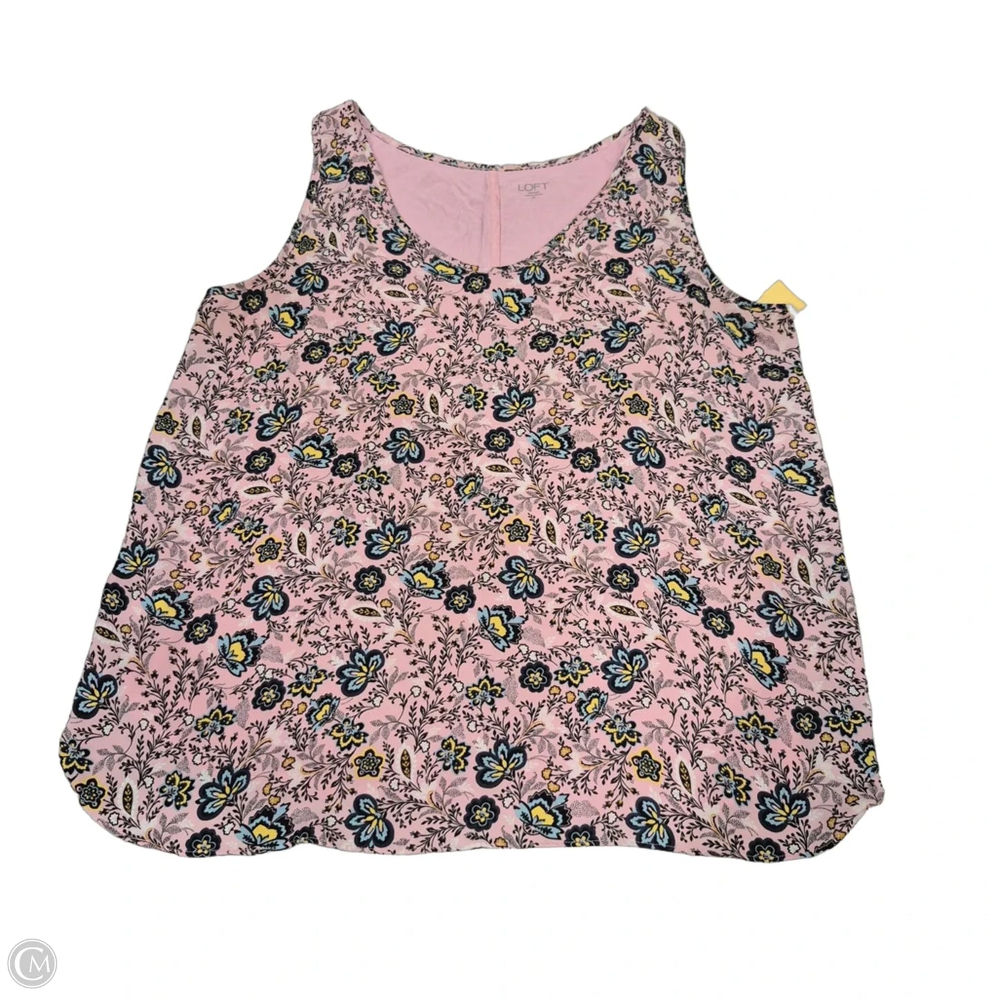Tank Top By Loft In Pink, Size: Xl