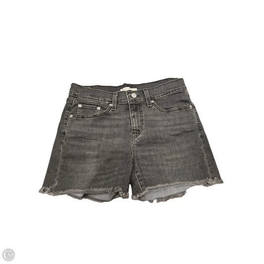 Shorts By Levis In Black Denim, Size: 6