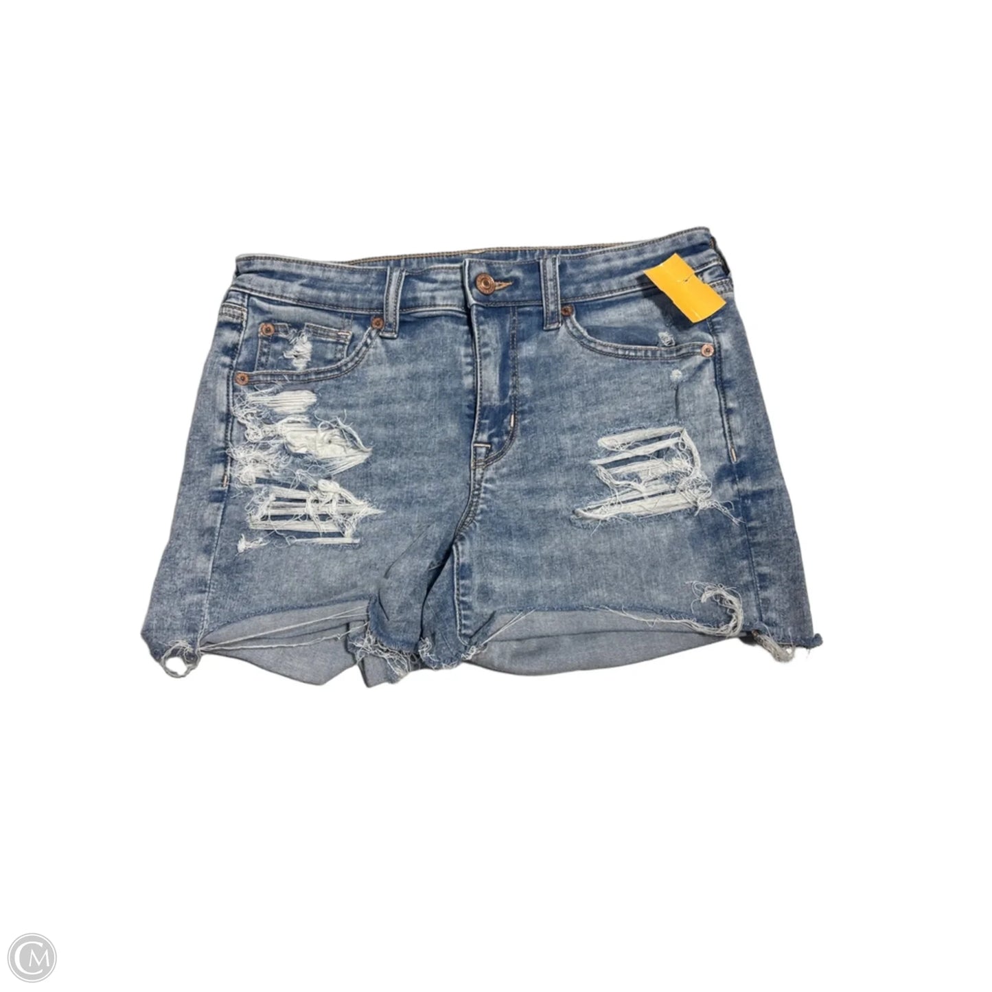 Shorts By American Eagle In Blue Denim, Size: 8