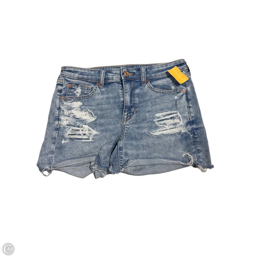 Shorts By American Eagle In Blue Denim, Size: 8