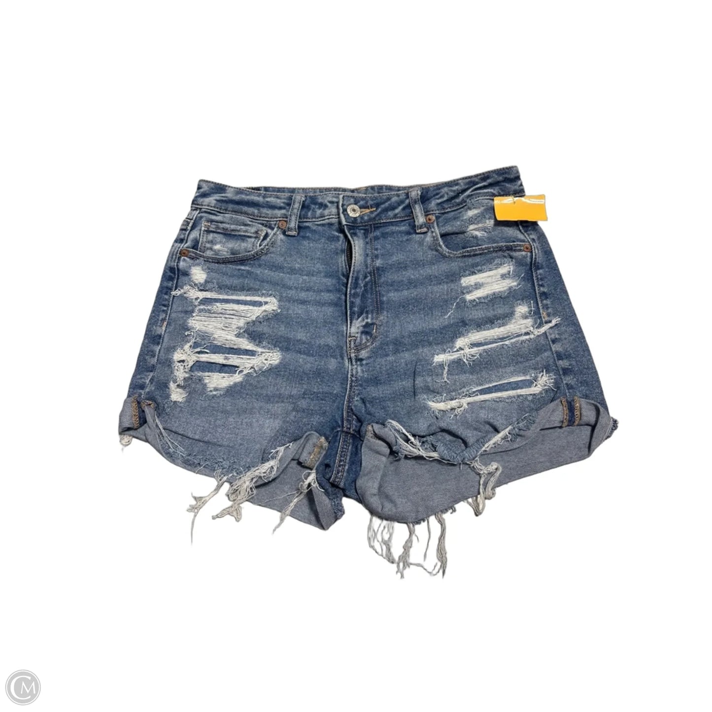 Shorts By American Eagle In Blue Denim, Size: 10