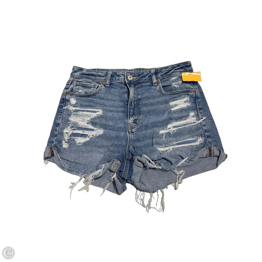 Shorts By American Eagle In Blue Denim, Size: 10