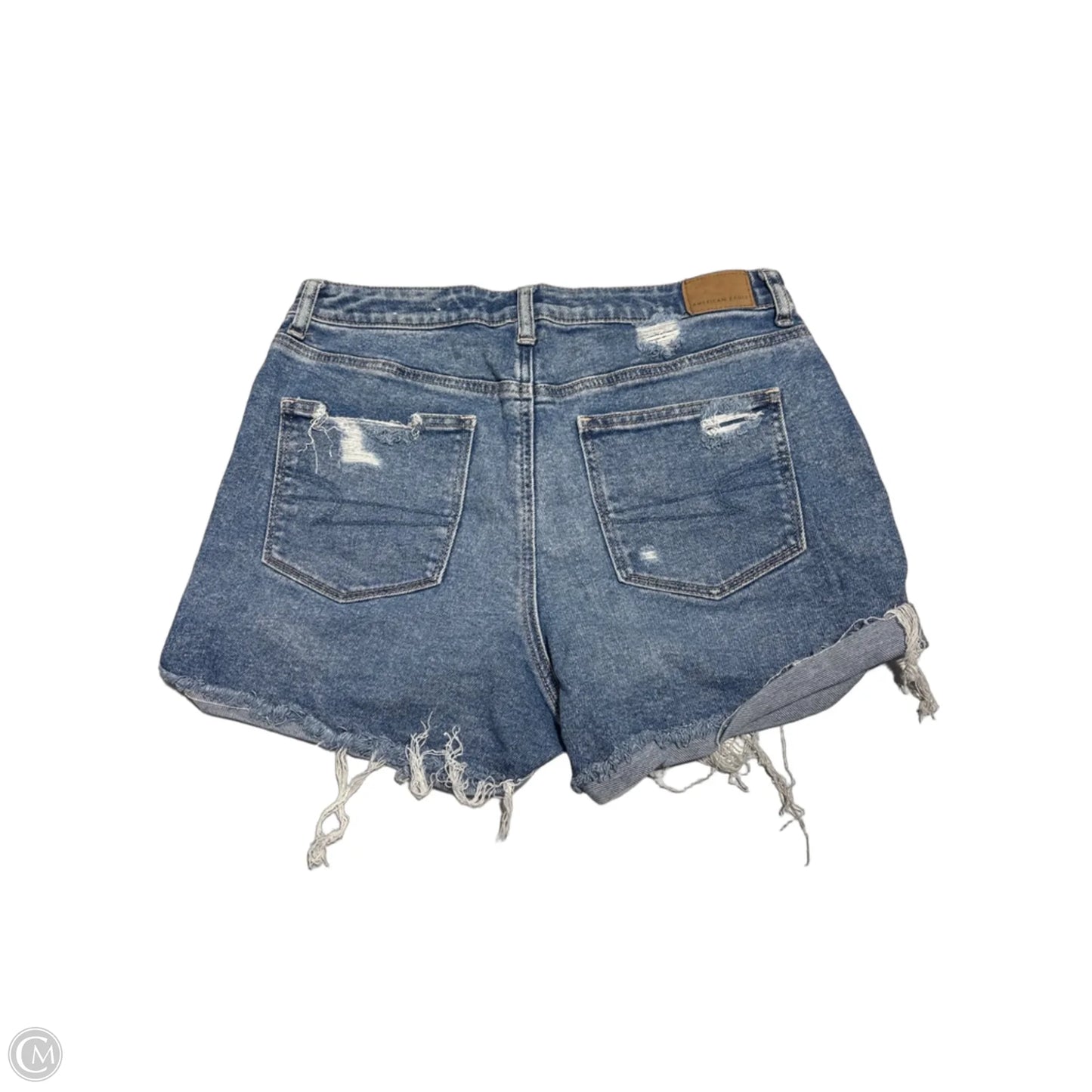 Shorts By American Eagle In Blue Denim, Size: 10