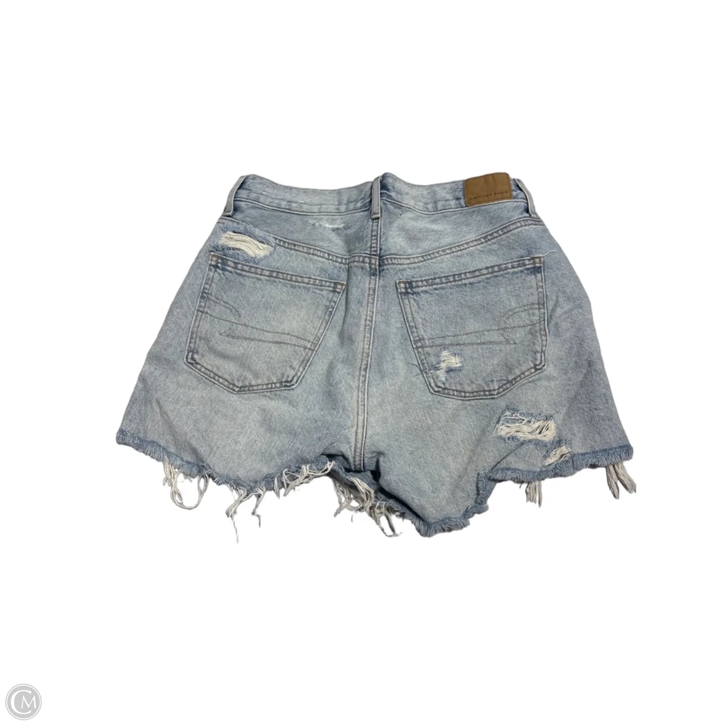 Shorts By American Eagle In Blue Denim, Size: 4