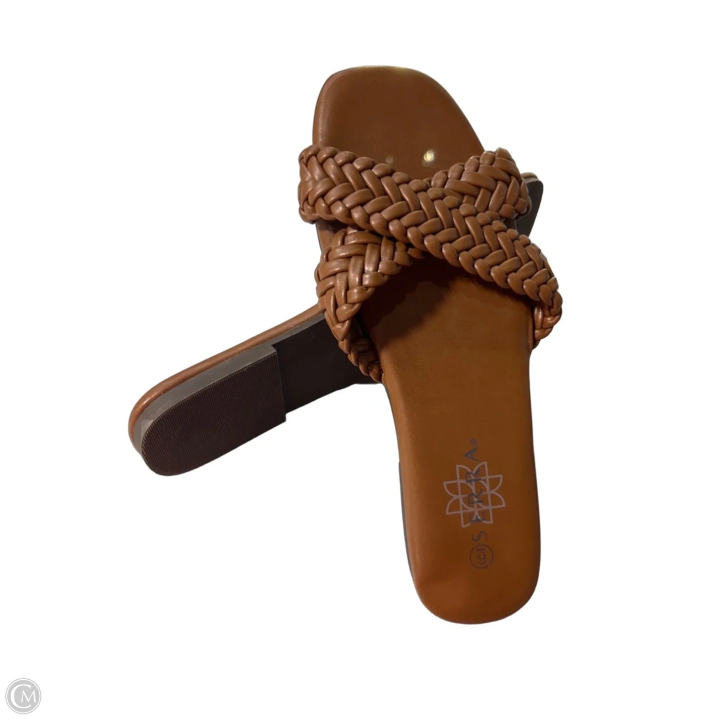 Sandals Flats By Serra In Brown, Size: 6