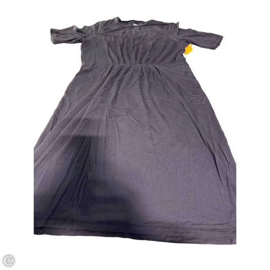Dress Casual Midi By Vero Moda In Navy, Size: Xl