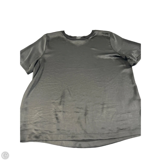 Top Short Sleeve By Open Edit In Black, Size: Xl