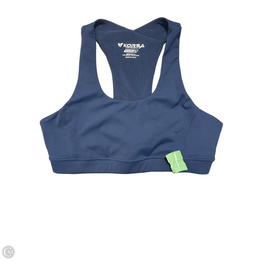 Athletic Bra By Cmc In Blue, Size: Xl