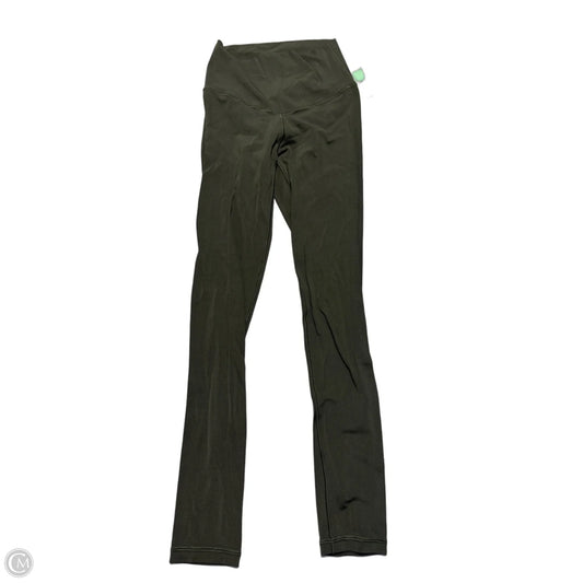Athletic Leggings By Aerie In Green, Size: Xs