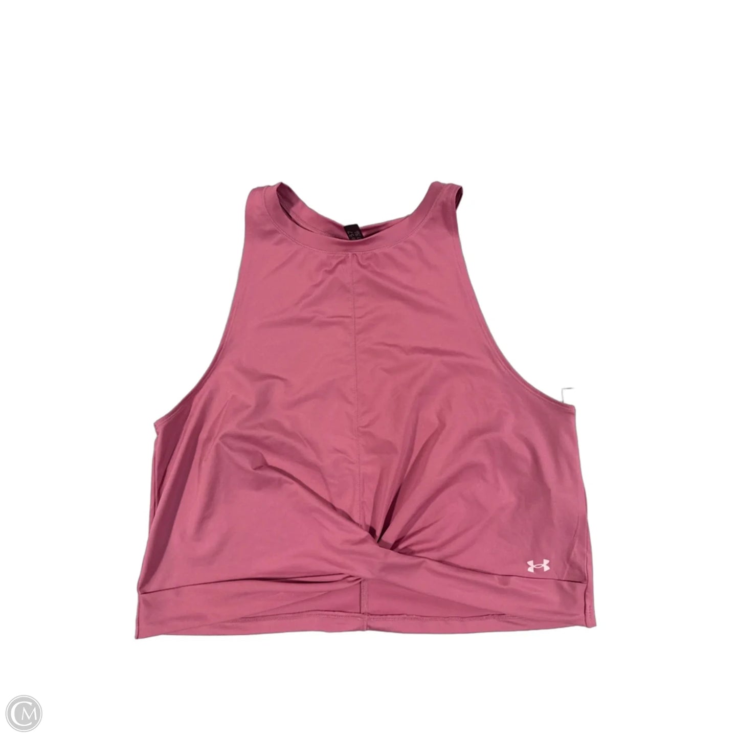 Athletic Tank Top By Under Armour In Pink, Size: Xl