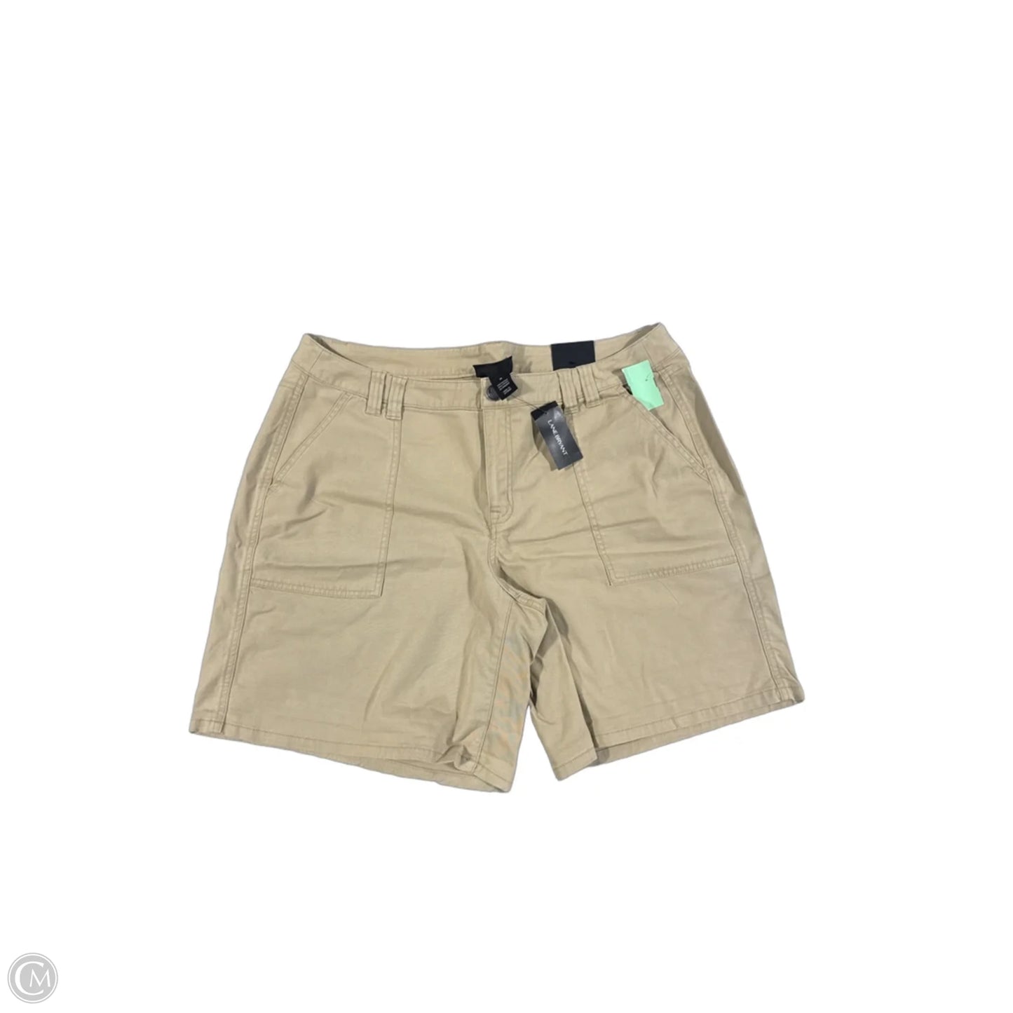 Shorts By Lane Bryant In Tan, Size: 16
