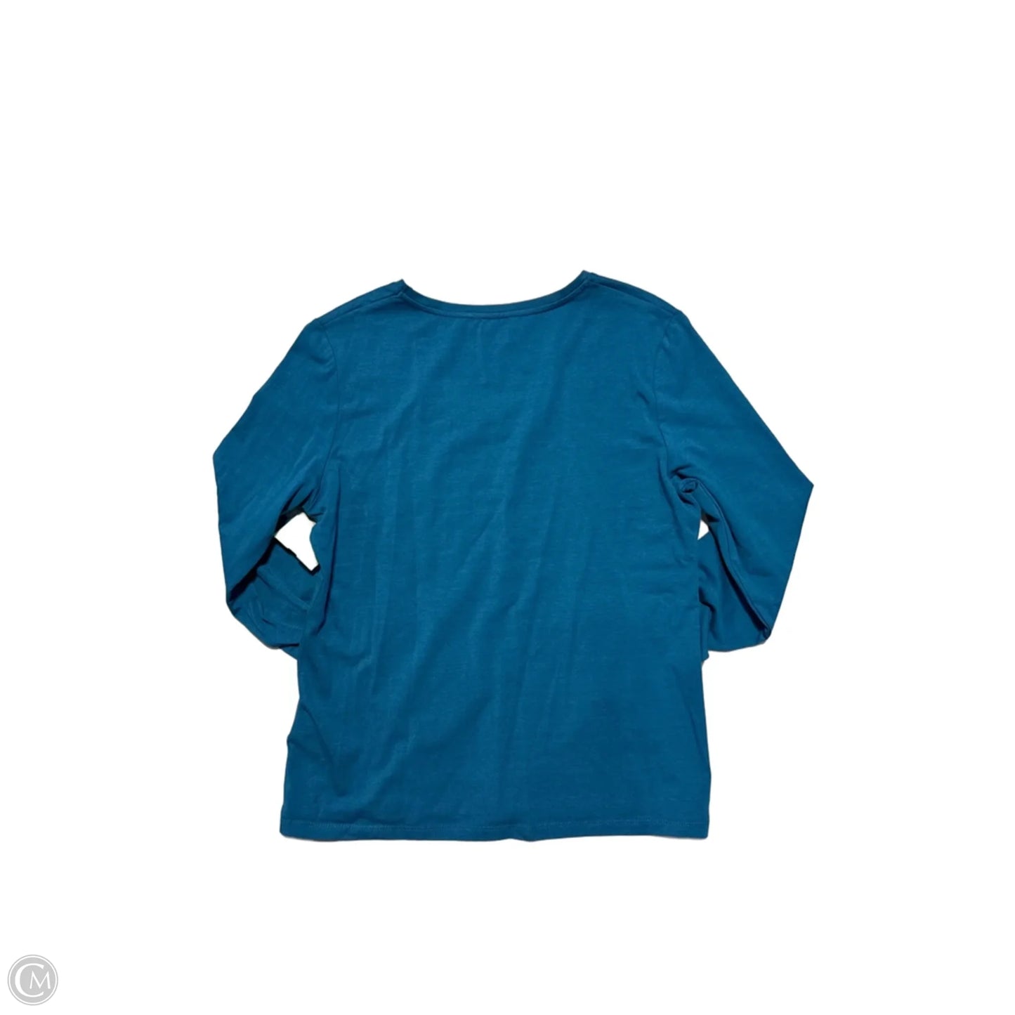 Top Long Sleeve By Kettlewell In Blue, Size: L