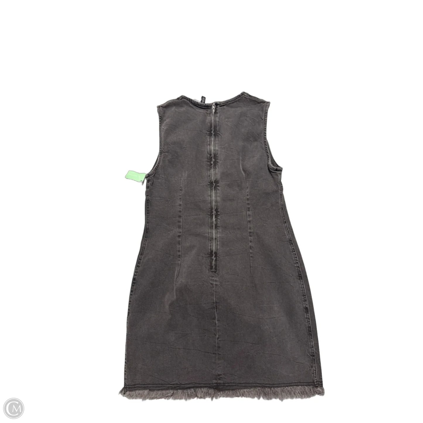 Dress Casual Short By H&m In Black Denim, Size: L