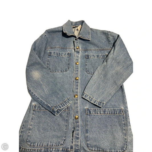 Jacket Denim By Cabin Creek In Blue Denim, Size: S