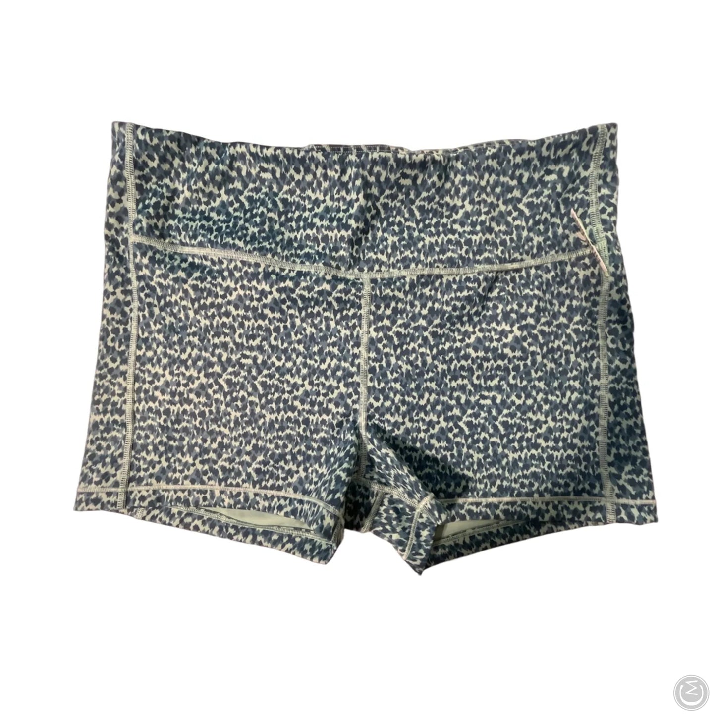Athletic Shorts By Athleta In Teal, Size: Xl
