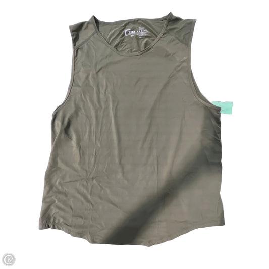 Athletic Tank Top By Zyia In Green, Size: Xxl