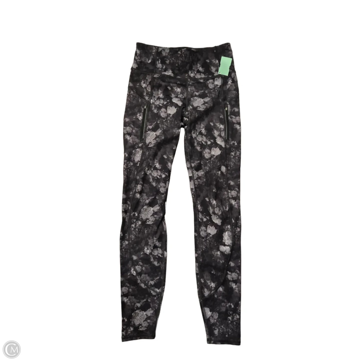 Athletic Leggings By Athleta In Grey, Size: S