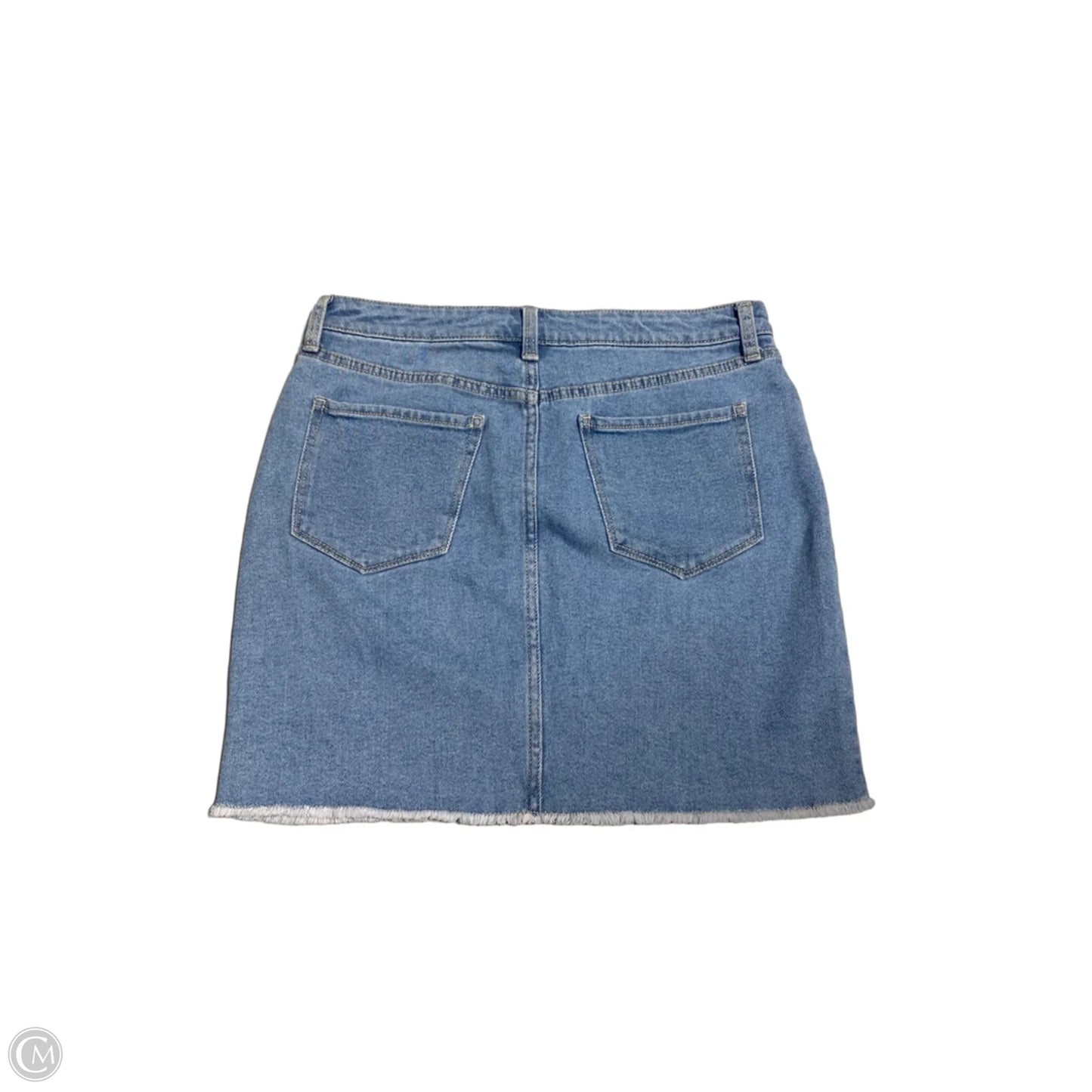 Skirt Mini & Short By Ana In Blue Denim, Size: 10