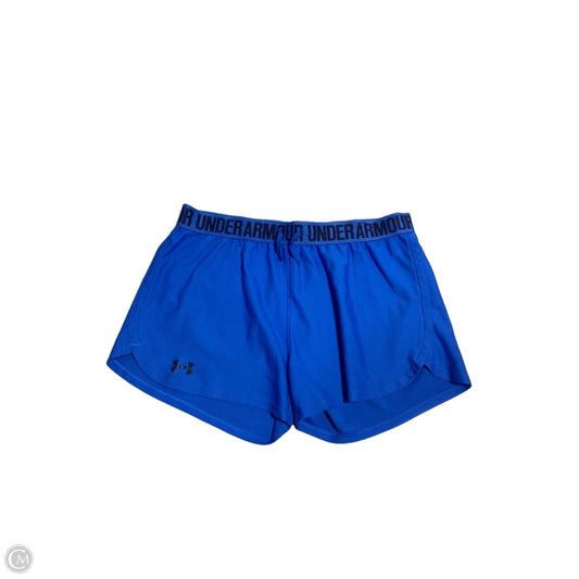 Athletic Shorts By Under Armour In Blue, Size: M