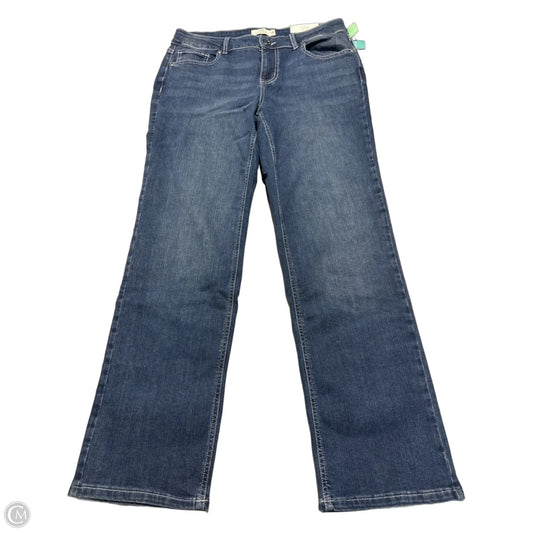 Jeans Straight By Maurices In Blue Denim, Size: 12