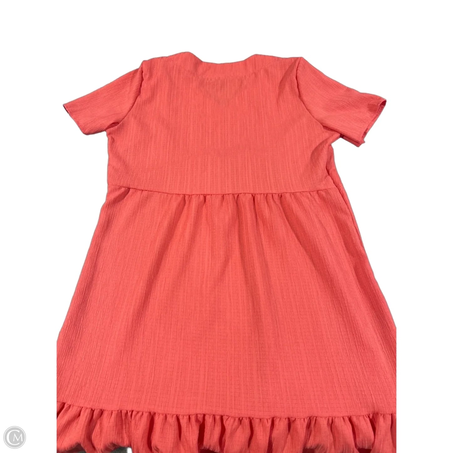 Dress Casual Short By Cmc In Coral, Size: M