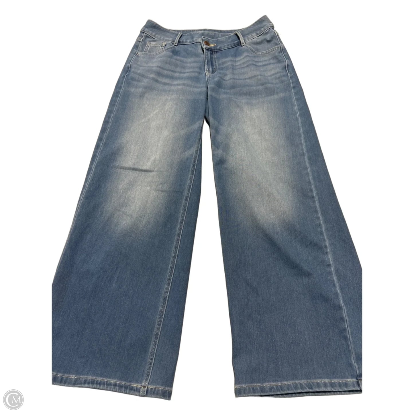 Jeans Wide Leg By Halara In Blue Denim, Size: 2