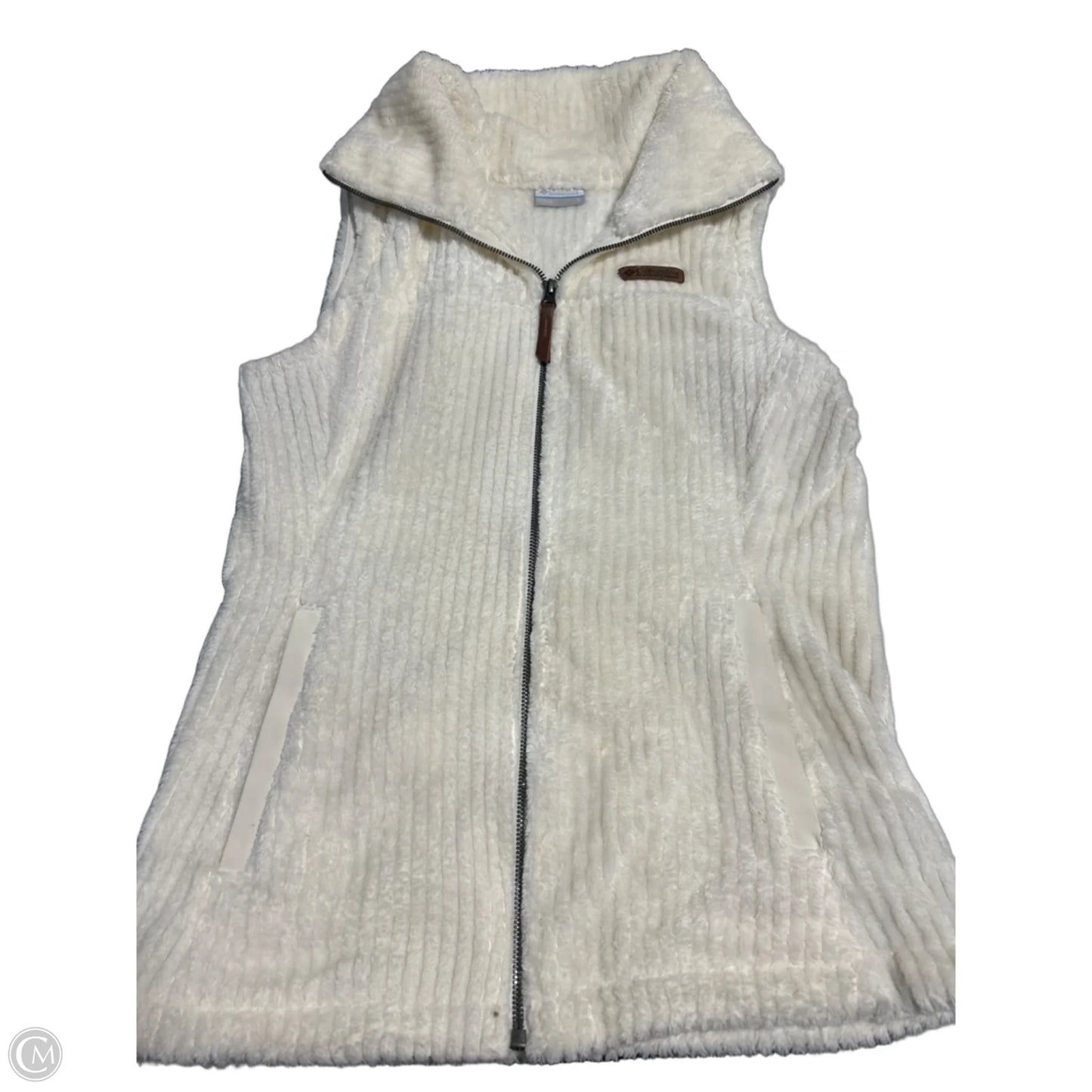 Vest Fleece By Columbia In White, Size: S
