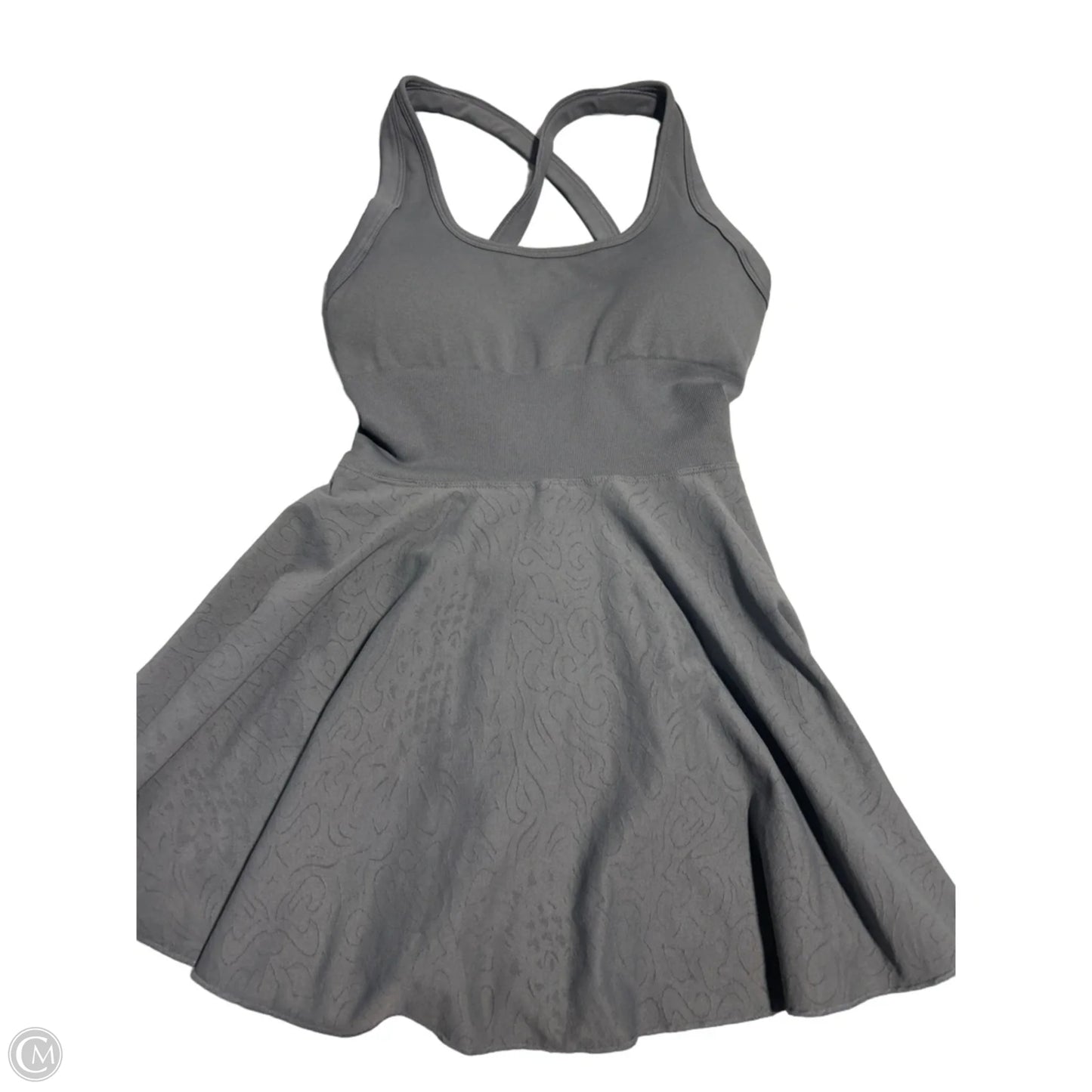 Athletic Dress By Cmc In Grey, Size: S