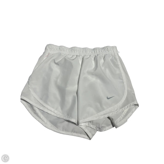 Athletic Shorts By Nike In White, Size: S