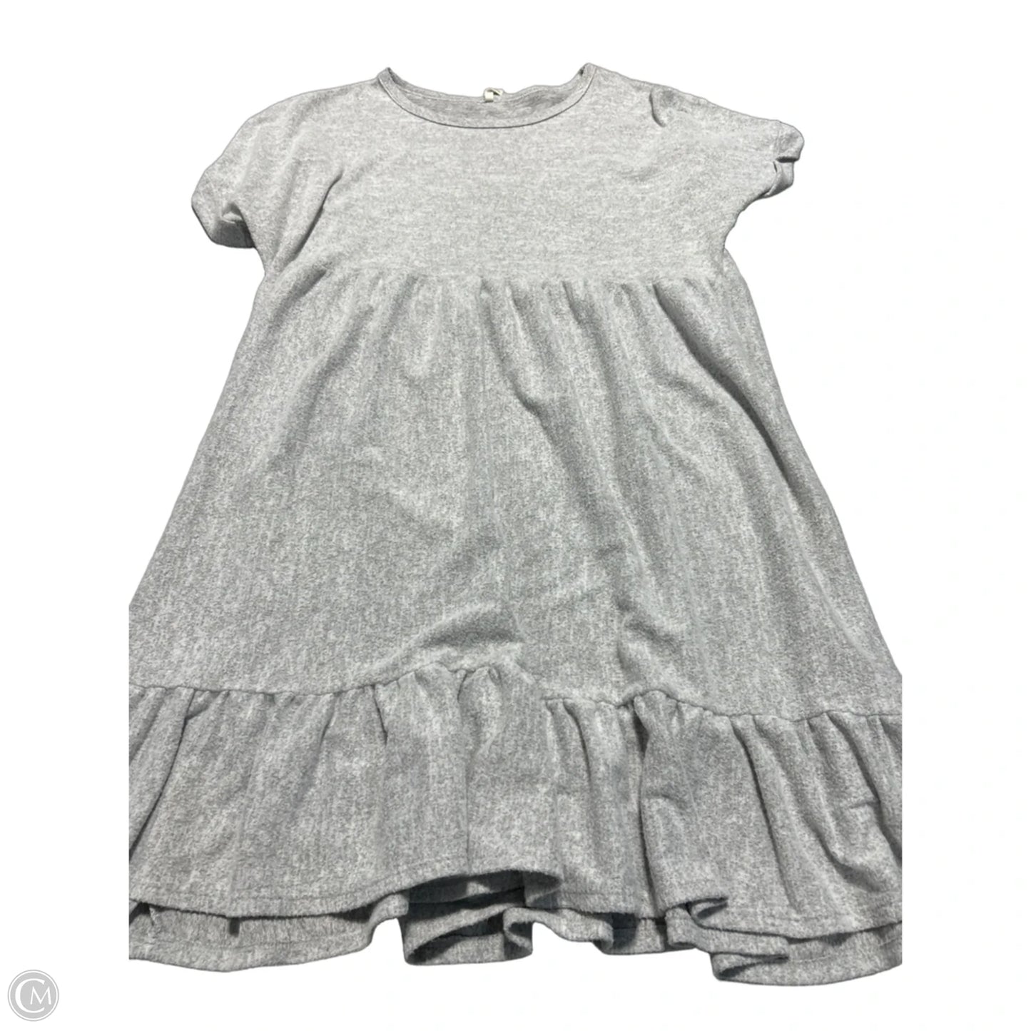 Dress Casual Midi By Beeson River In Grey, Size: Xxl