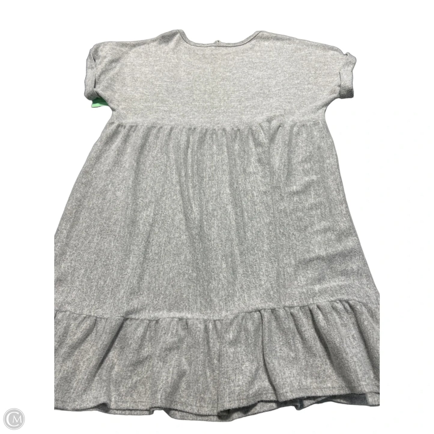 Dress Casual Midi By Beeson River In Grey, Size: Xxl