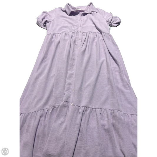 Dress Casual Maxi By Chicsoul In Purple, Size: 1x
