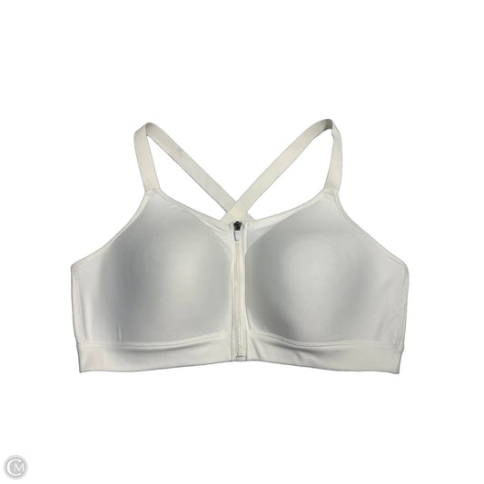 Athletic Bra By Under Armour In White, Size: 3x