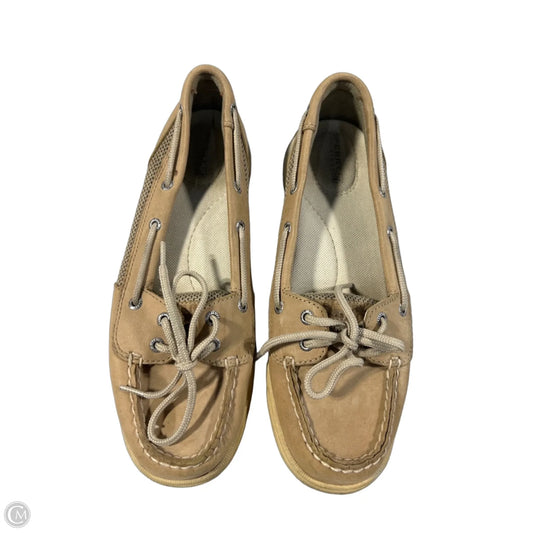 Shoes Flats By Sperry In Tan, Size: 8