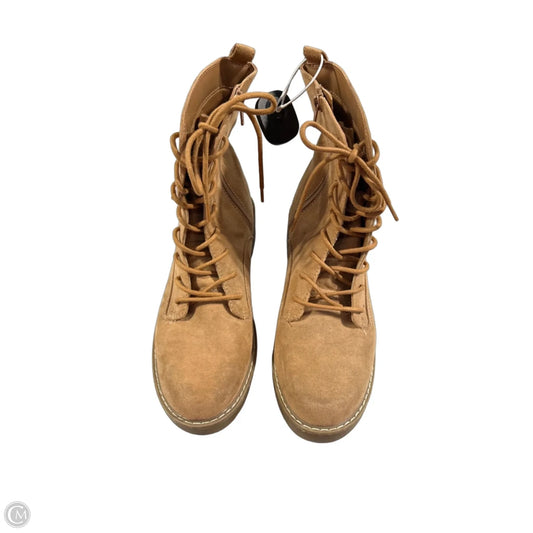 Boots Ankle Flats By Universal Thread In Brown, Size: 9.5