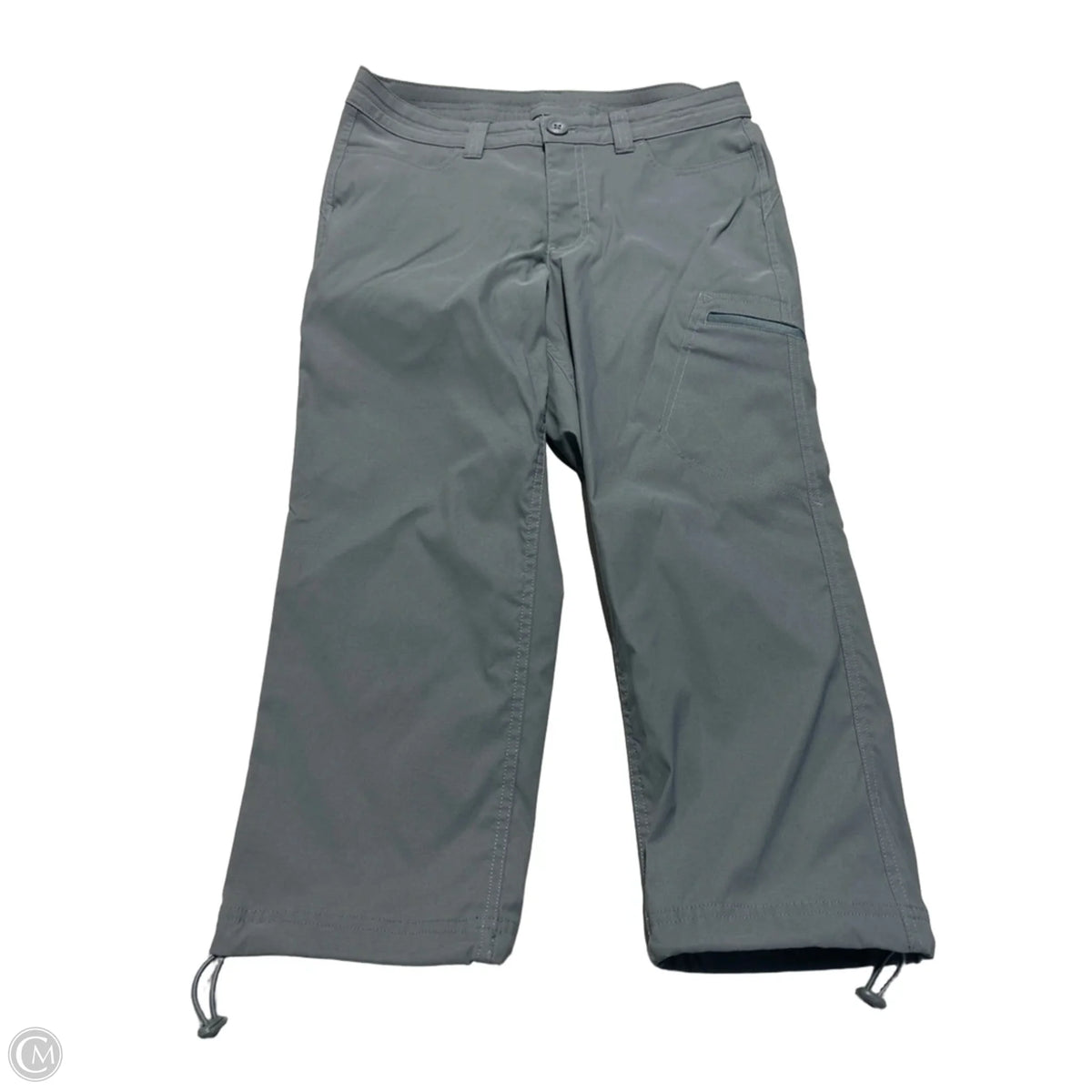 Pants Cropped By Eddie Bauer In Grey, Size: 4