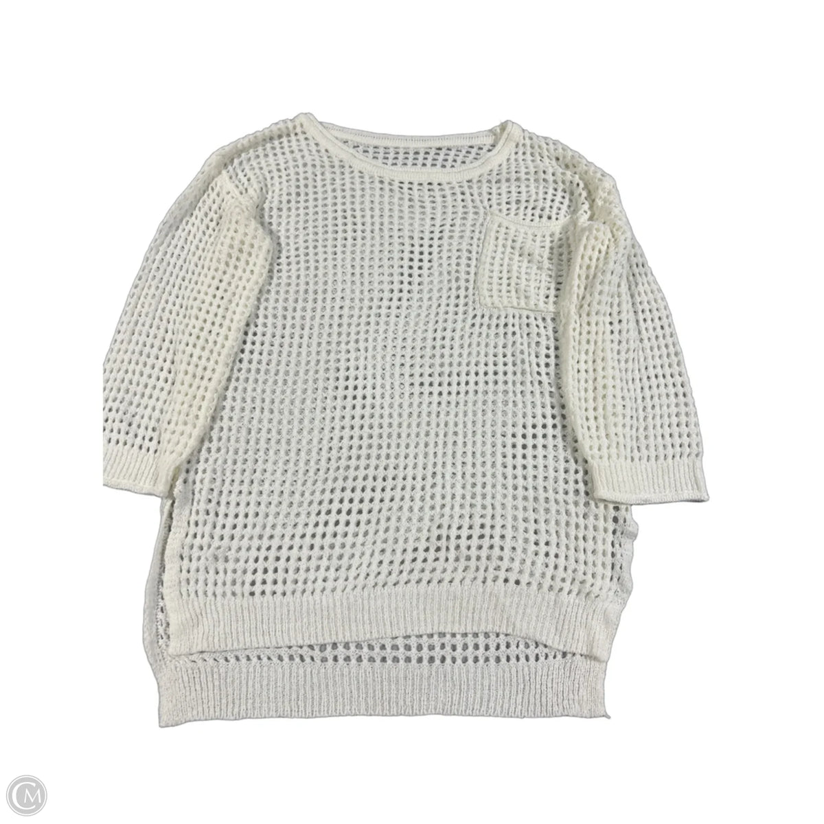 Sweater By Cmc In White, Size: M