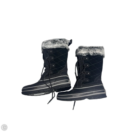 Boots Snow By Khombu In Black, Size: 10