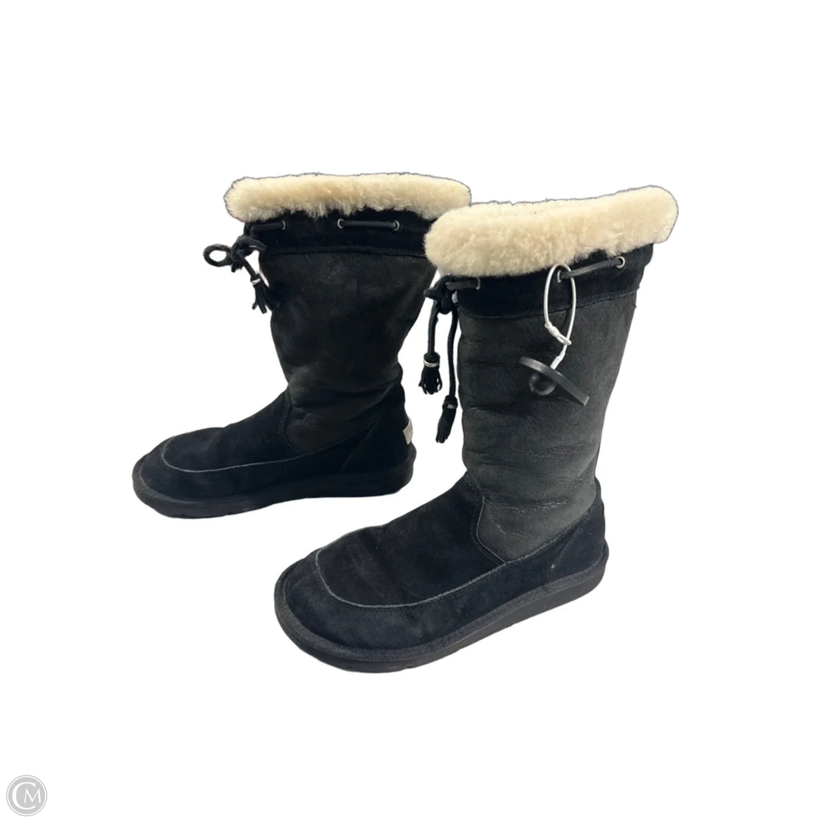 Boots Designer By Ugg In Black, Size: 9