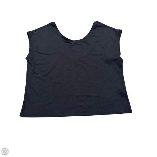 Athletic Top Short Sleeve By Fabletics In Black, Size: Xs