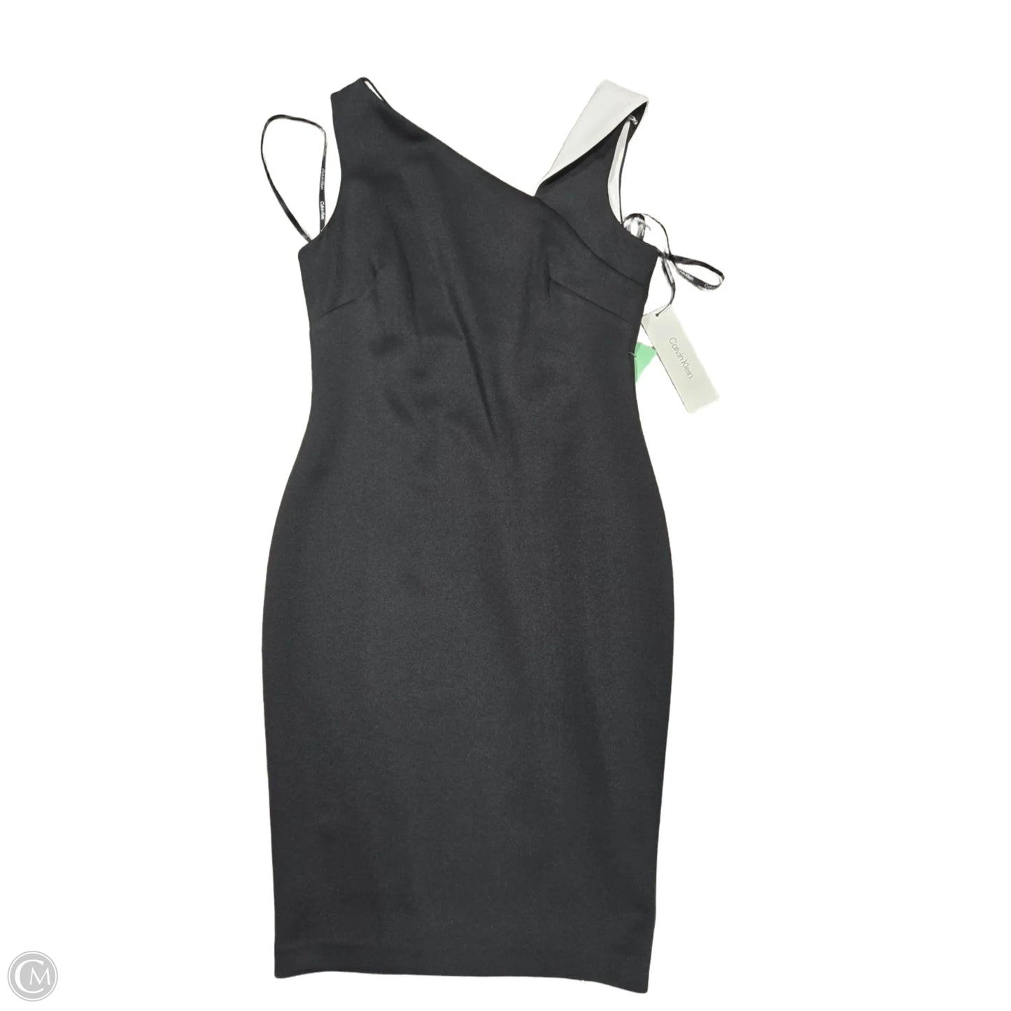Dress Casual Short By Calvin Klein In Black, Size: M