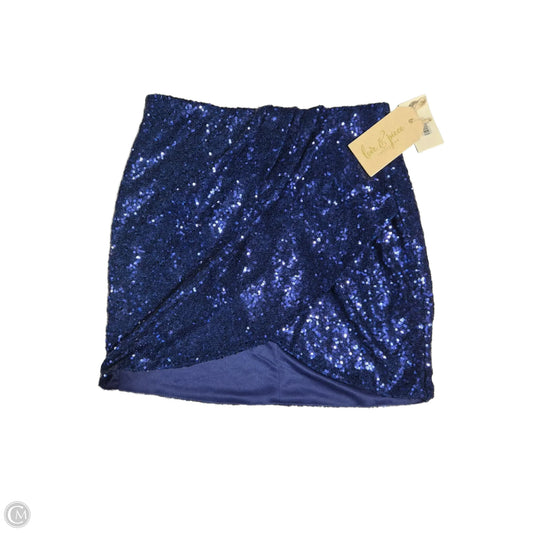 Skirt Mini & Short By Cmc In Blue, Size: M