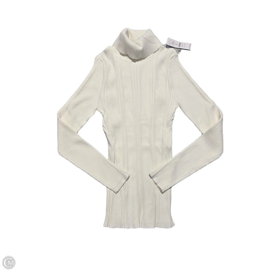 Top Long Sleeve By White House Black Market In White, Size: M