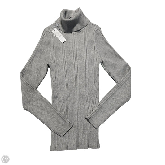 Top Long Sleeve By White House Black Market In Grey, Size: M