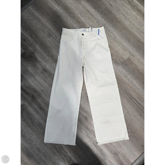 Jeans Wide Leg By Cmc In White, Size: S
