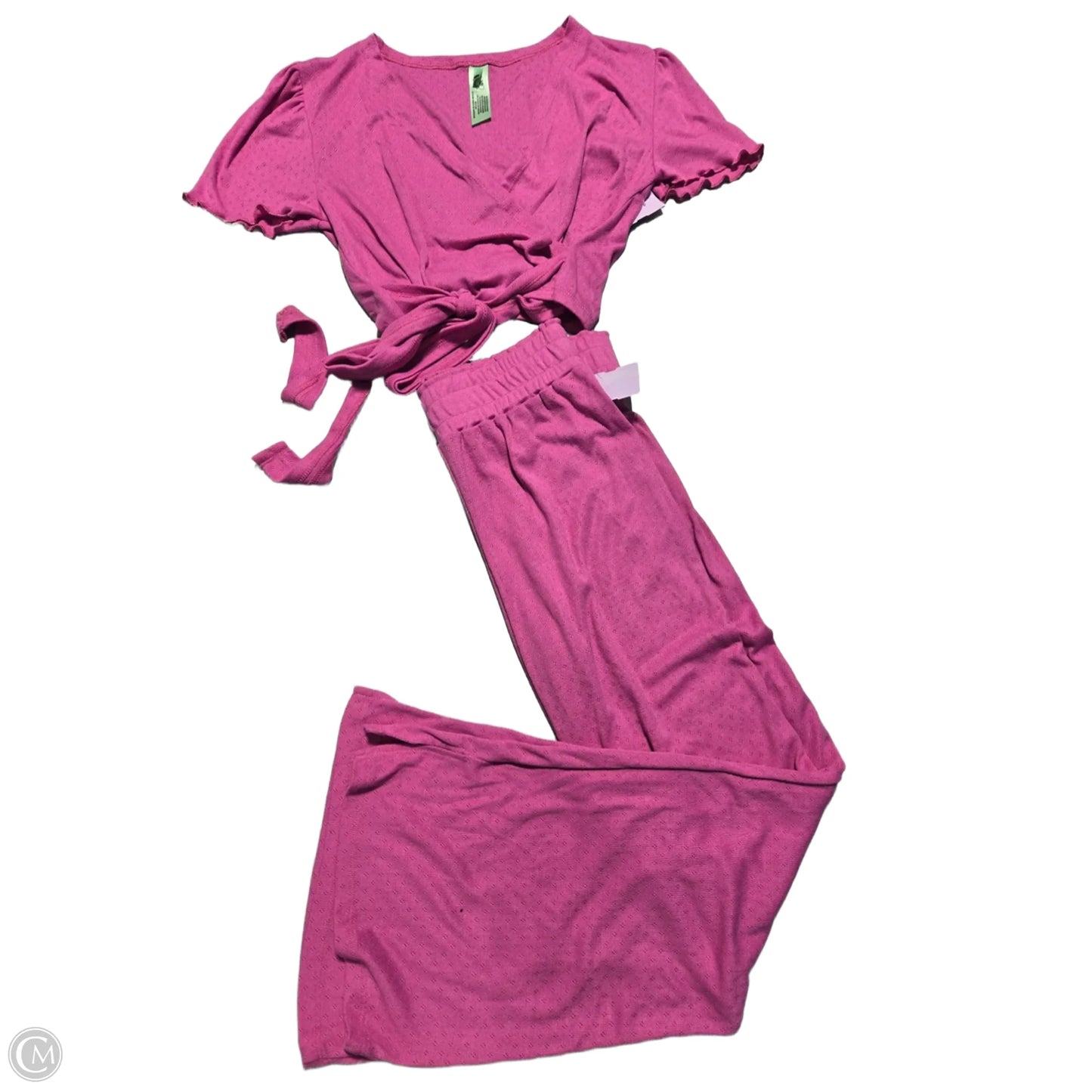 Pajamas 2pc By Cmc In Pink, Size: M