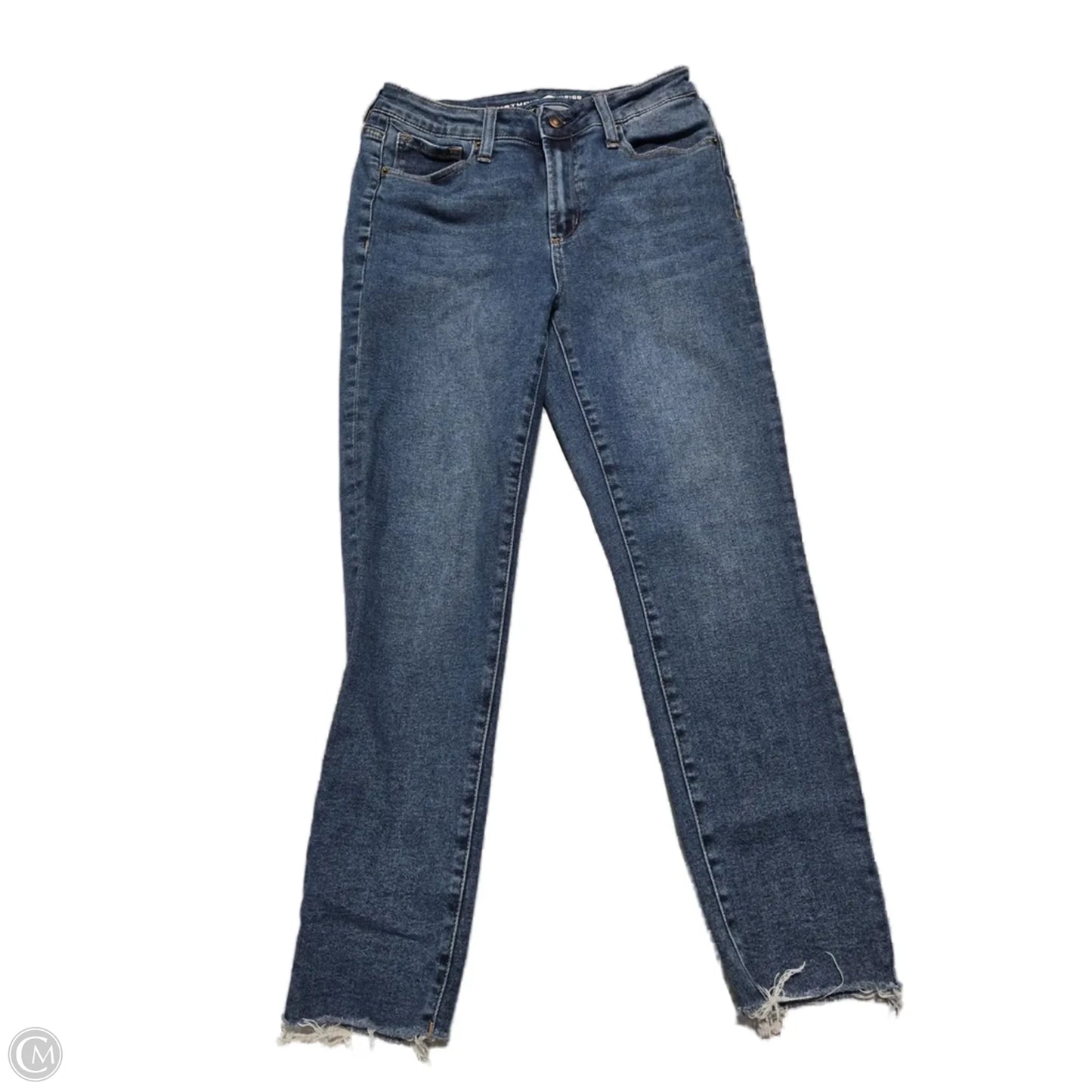 Jeans Straight By Max Studio In Blue, Size: 10