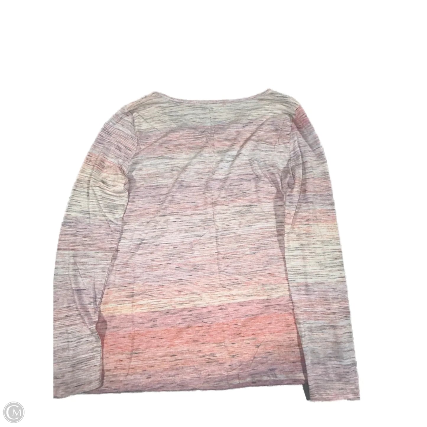 Top Long Sleeve By Loft In Pink, Size: M