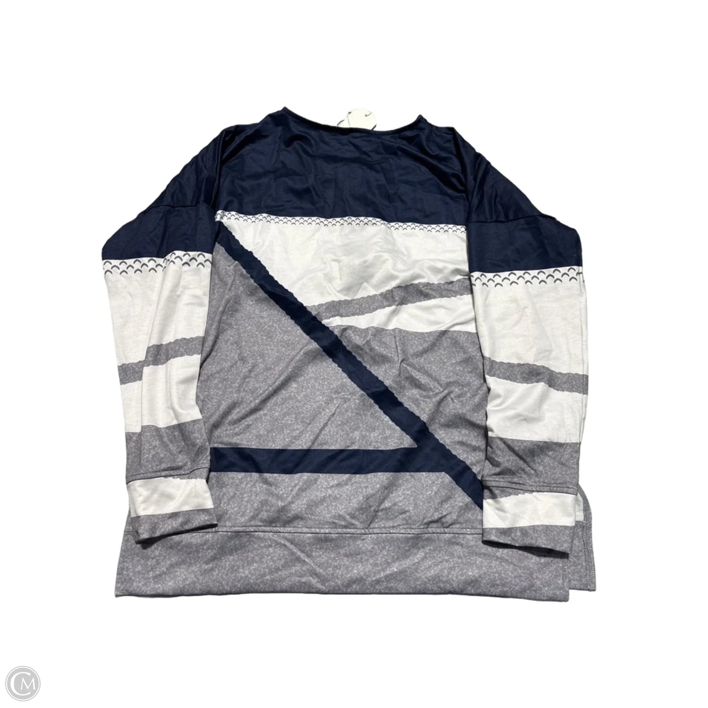 Sweater By Cme In Striped Pattern, Size: L